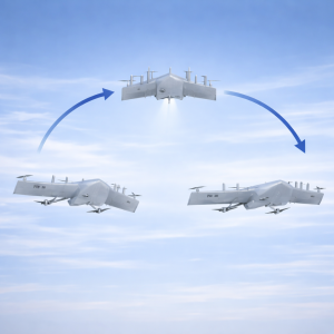 Hybrid VTOL UAV Loitering Munition Drone for Tactical ISR and Precision Missions MIFJ0006 - Image 2