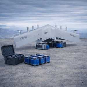 Hybrid VTOL UAV Loitering Munition Drone for Tactical ISR and Precision Missions MIFJ0006 - Image 1