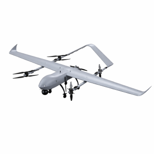 Heavy-Lift Oil Powered VTOL Fixed-Wing UAV for Long-Endurance Military Missions - MIFH0011 - Image 1