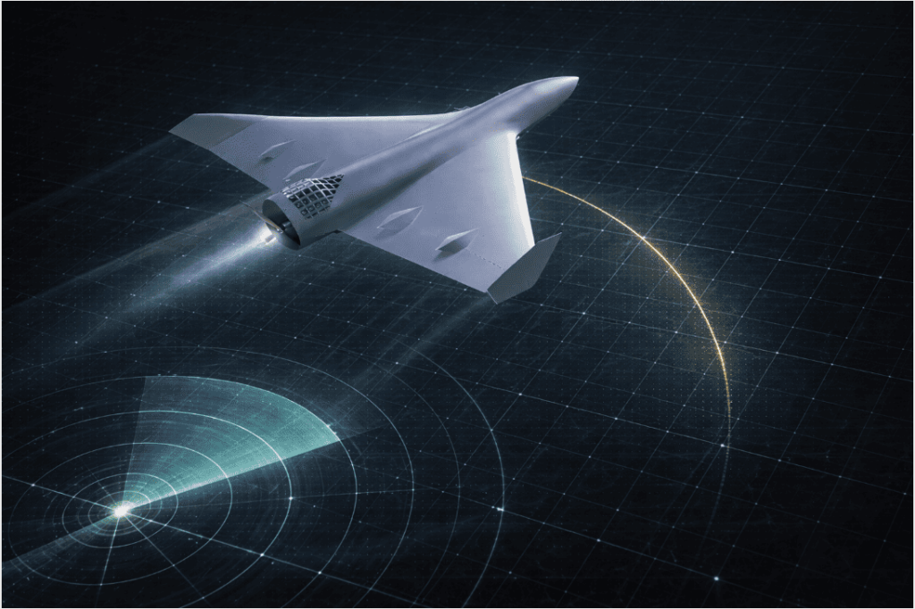 M10 loitering munition drone stay hidden in detection zones