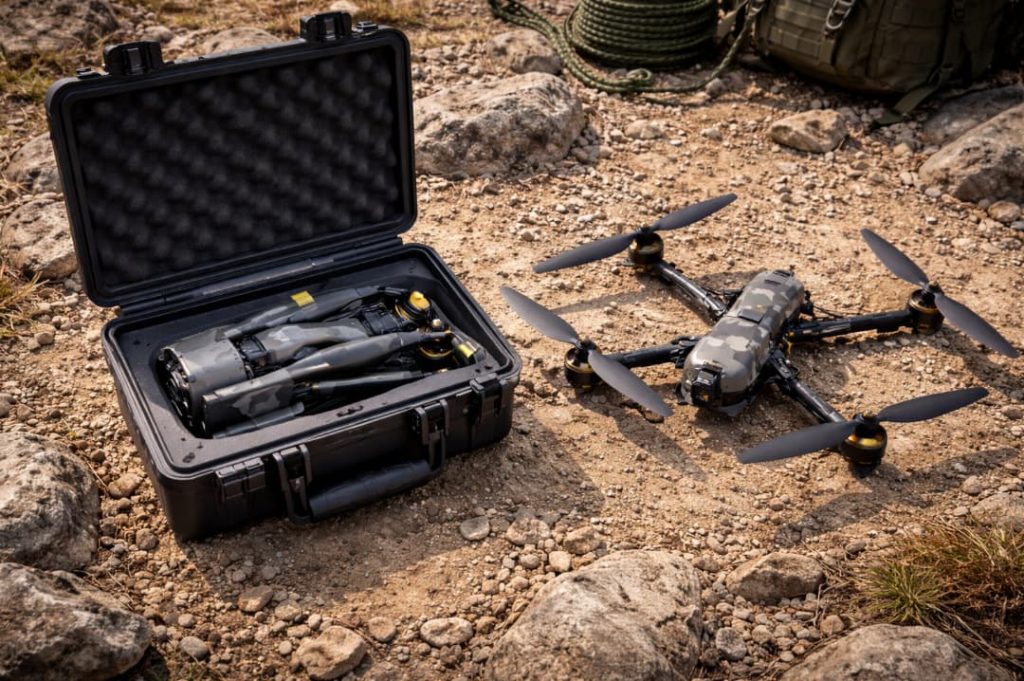 M2 series FPV military drone for quick action