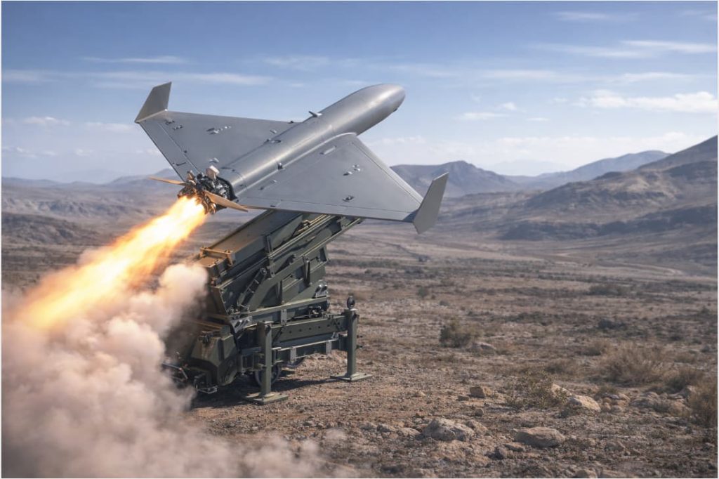 M9 delta wing UAV rocket-assisted launch