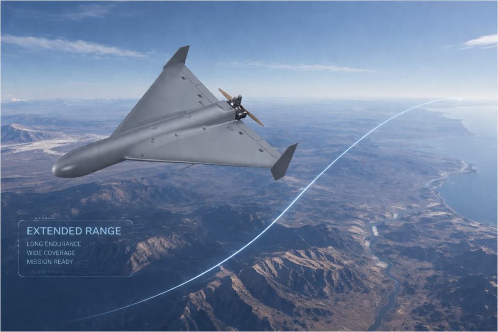 M9 delta wing UAV supports long-distance missions