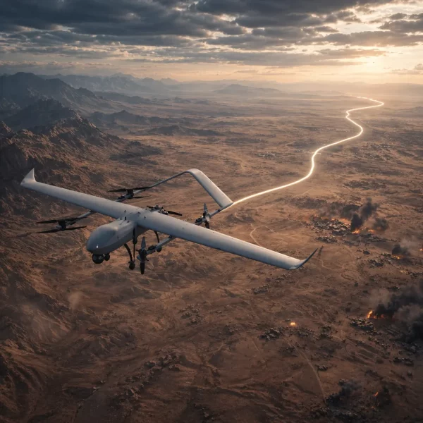 MIFH0011 oil powered VTOL fixed-wing UAV-1