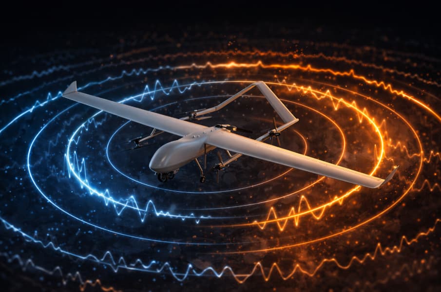 MIFH0012 Long Endurance Fixed Wing UAV in complex and high-risk environments