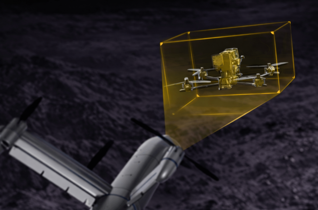 X1 man-portable loitering munition drone with accurate strike