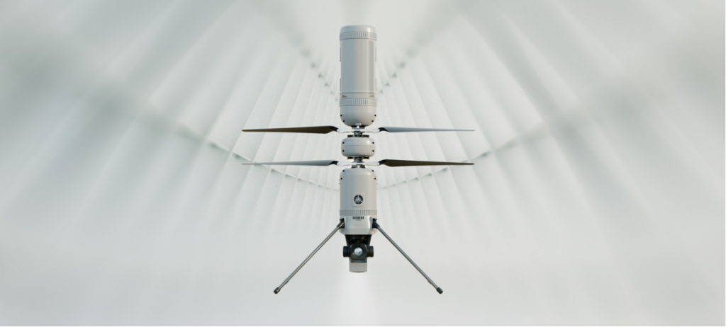 X100 coaxial drone supports multiple launch methods
