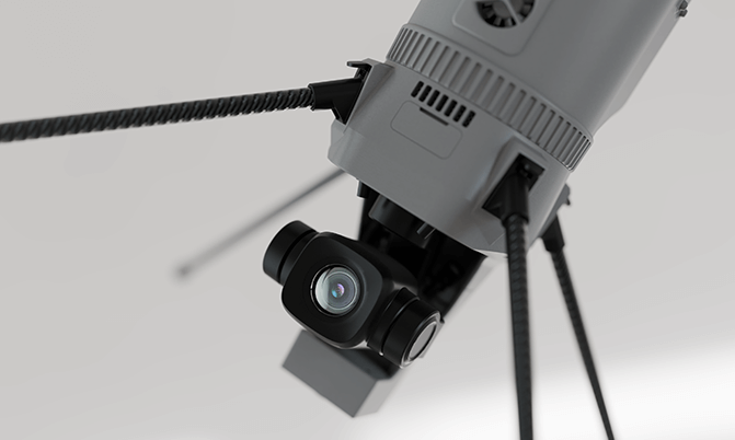 X100 coaxial drone with modular designs for quick payload changes