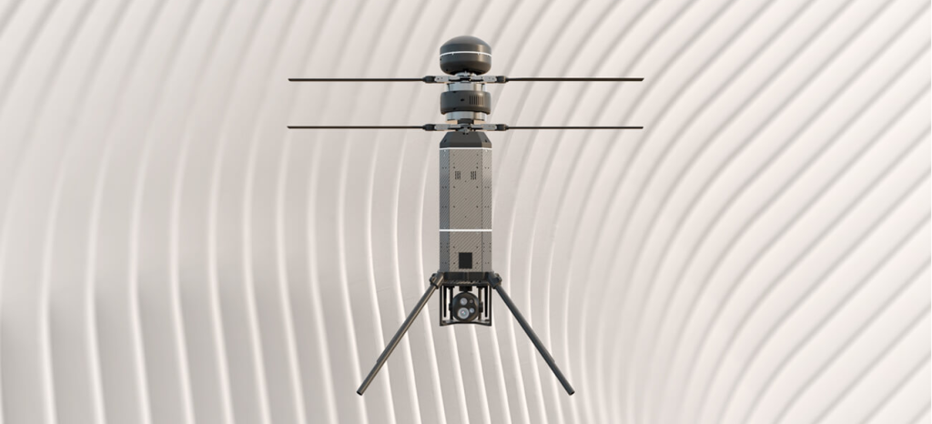 X750 coaxial UAV with portable design