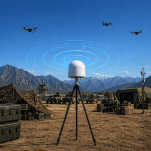 Tactical Radio Monitoring System RF Drone Detection System for UAV Surveillance MIFJ0019 - Image 1